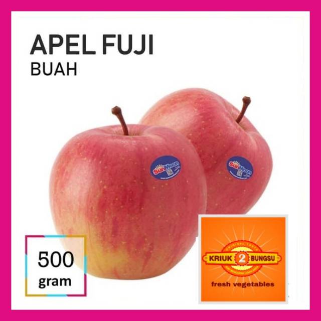 

Apel fuji / buah apel fuji