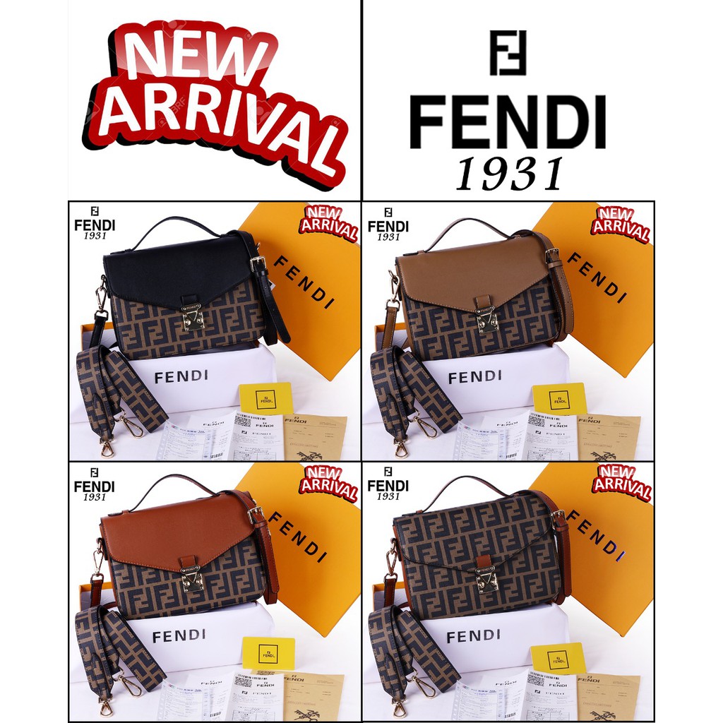 Tas Selempang Fendi Roma Metis