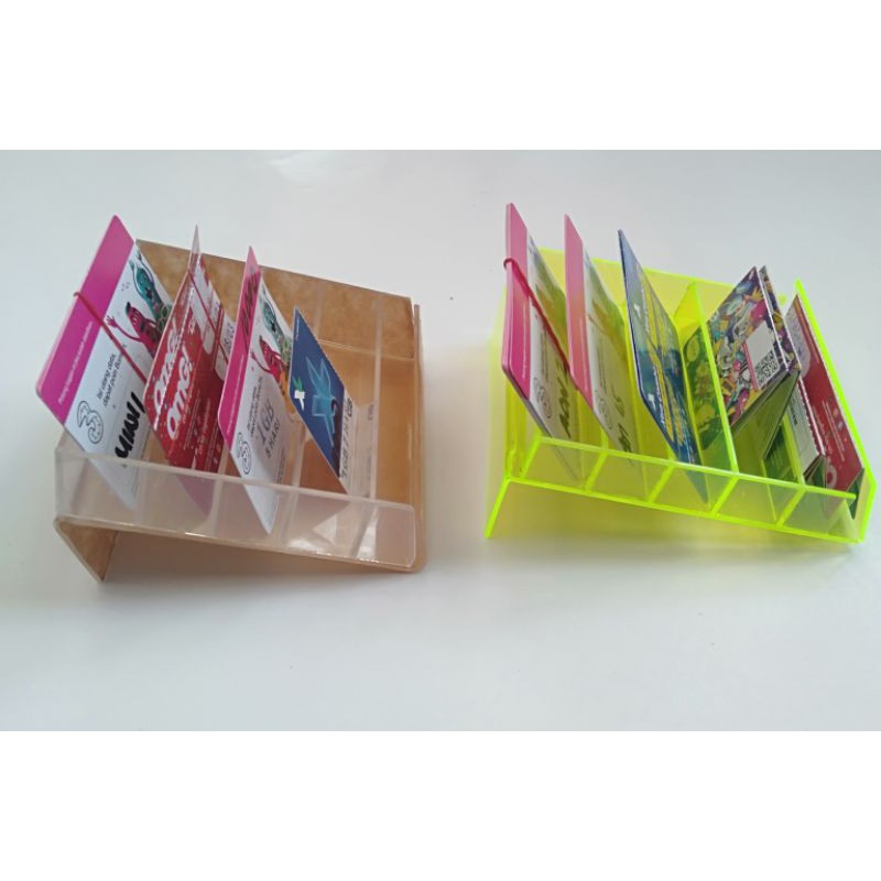 DUDUKAN KARTU PERDANA KOTAK 5 SUSUN