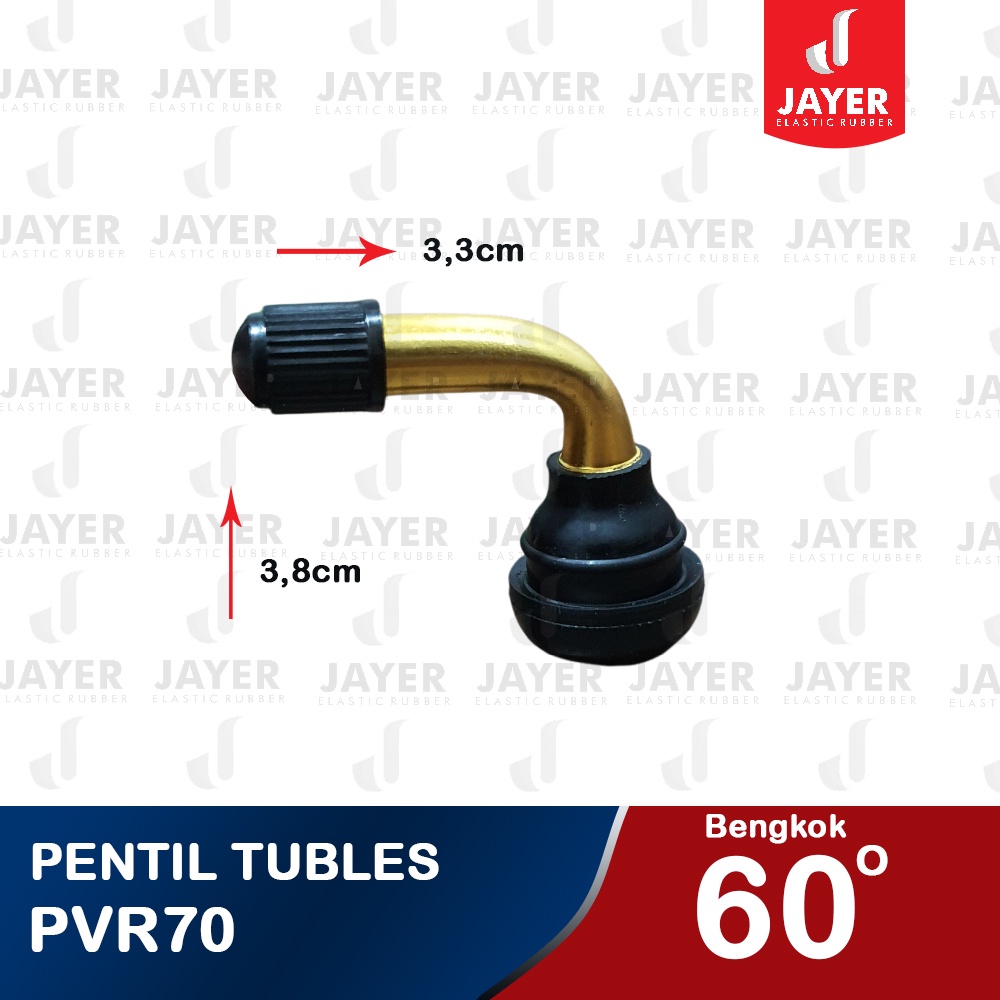 PENTIL TUBLES / PENTIL BAN TUBLES  BENGKOK 60 DERAJAT