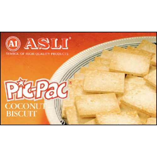 

A1 ASLI Pic-Pac Coconut Biscuit OlehOleh Khas Medan