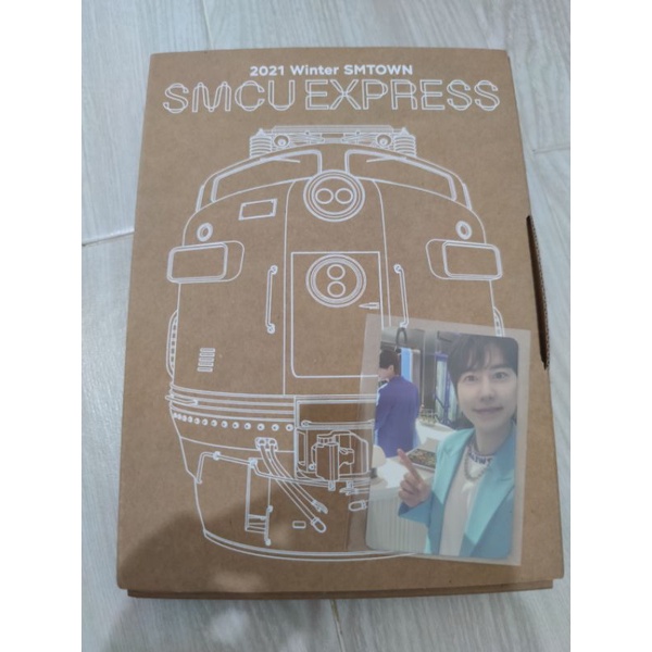 Smcu winter album smtown 2021 version + kyuhyun Suju Super junior smtown ver photocard pc official