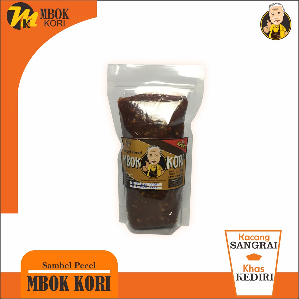 

Sambel Pecel Kediri Mbok Kori - Rasa Pedas ( 250 g )