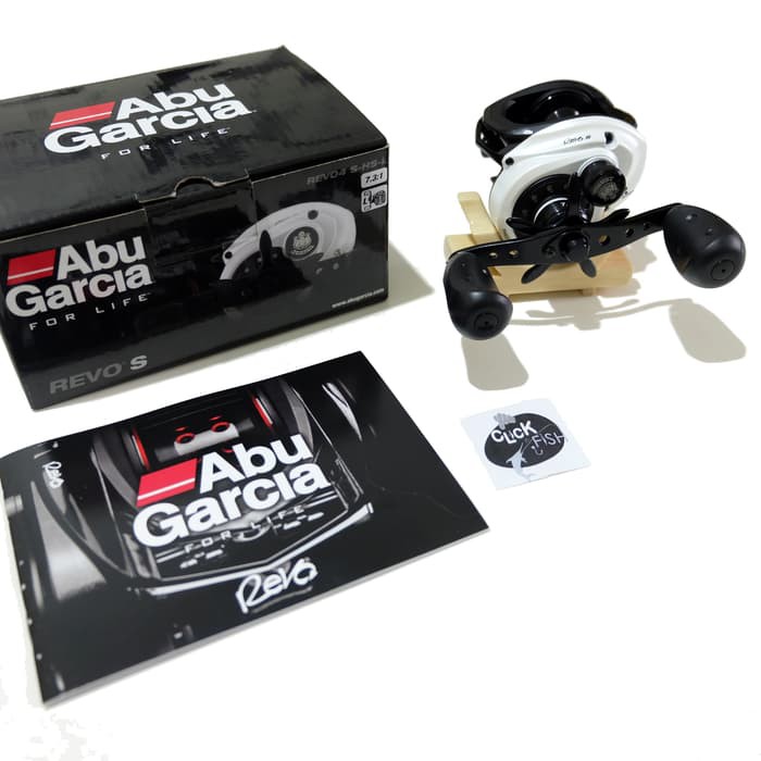 Terbaru  Abu Garcia REVO S Baitcasting Reel REV04 S HS L   Left Handle