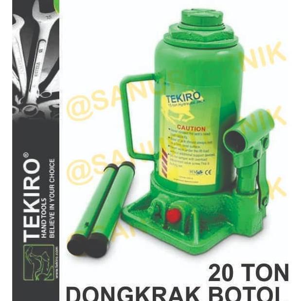 Dongkrak Botol / Hydraulic Jack TEKIRO 20T / 20 T / 20TON / 20 TON