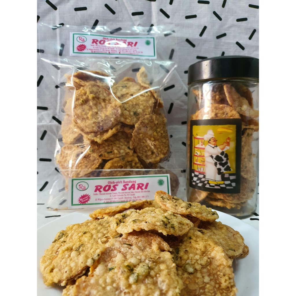 Best Seller Tempe Goreng Bawang 250gr Oleh Oleh Bandung