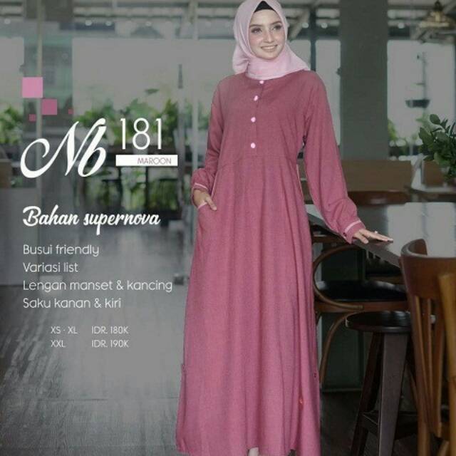 GAMIS NIBRAS NB 181

, Maroon
