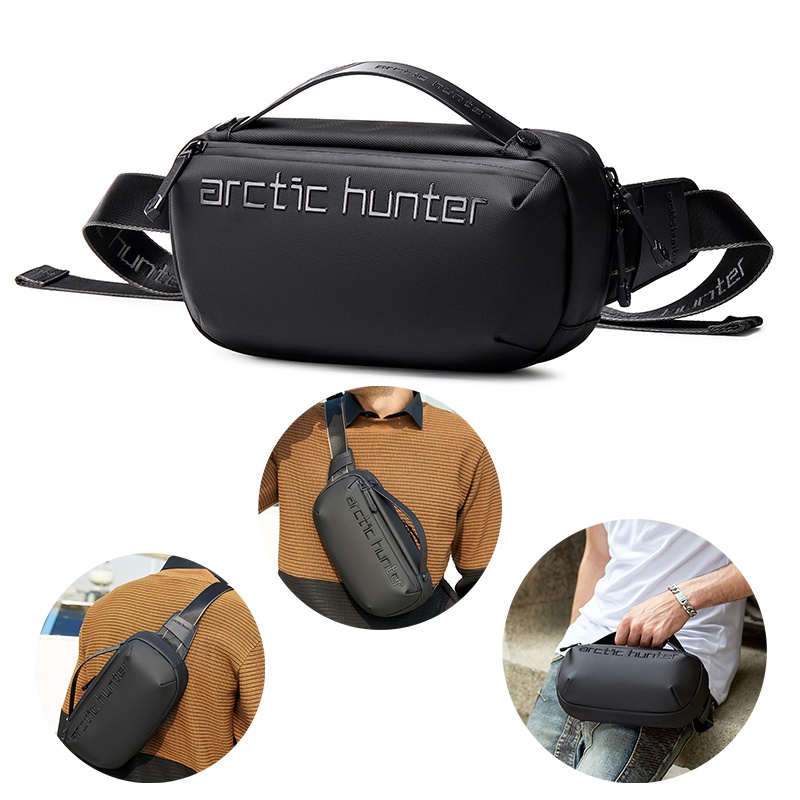 Arctic Hunter Tas Selempang Pria Waist Bag Pria Sling Bag Pria Y00020