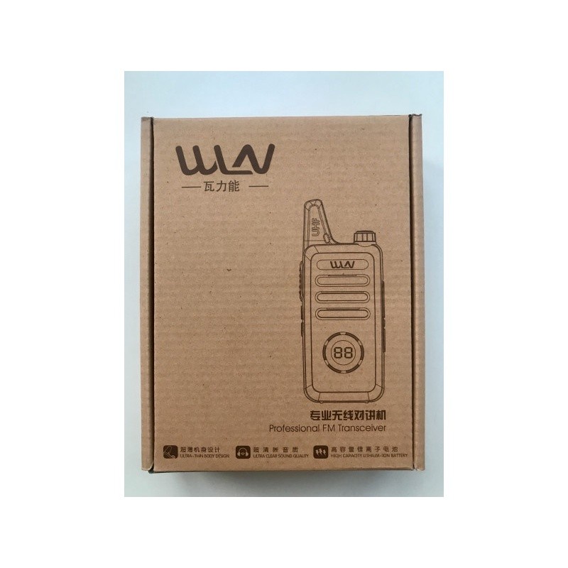 HT WLN KD C1 Plus Putih UHF (400 - 470mHz) + FREE EARSET Garansi 1 Tahun Walkie talkie | H T WLAN KDC1 Plus White UHF (16 Channel) Lcd | Hate WILAN KD-C1 Plus handy Talky Radio