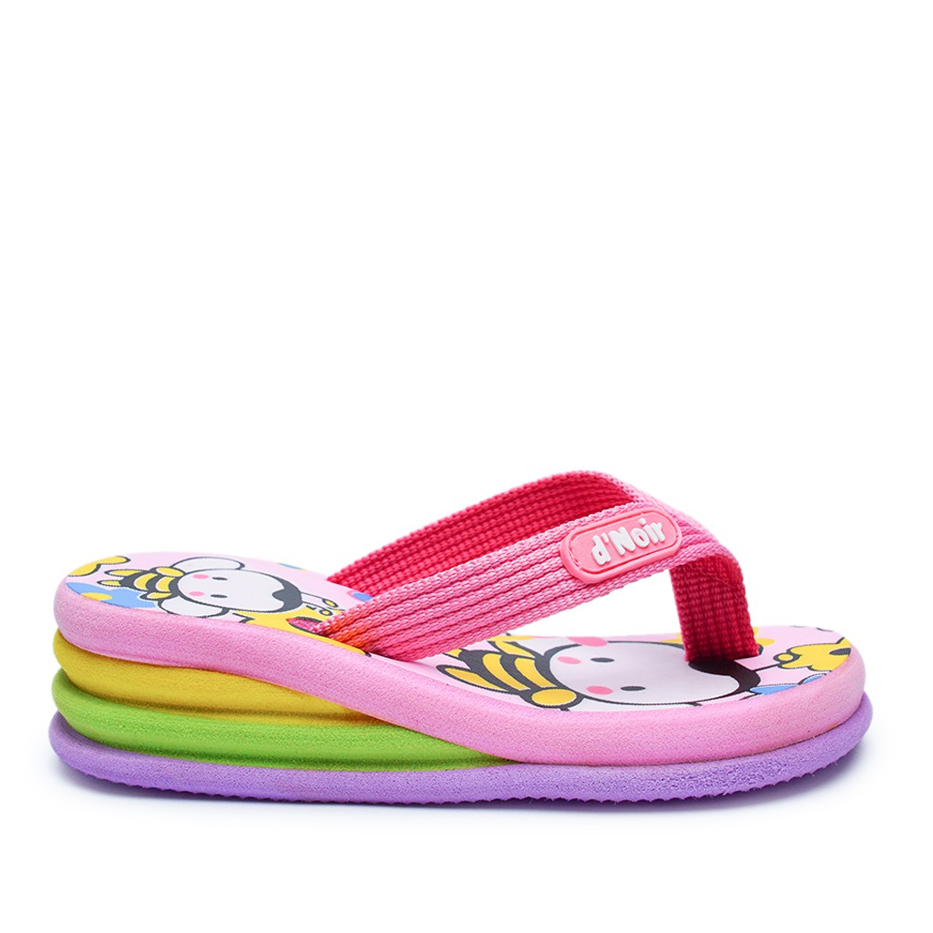 DNOIR Sandal Anak Perempuan LAPIS4 PINK