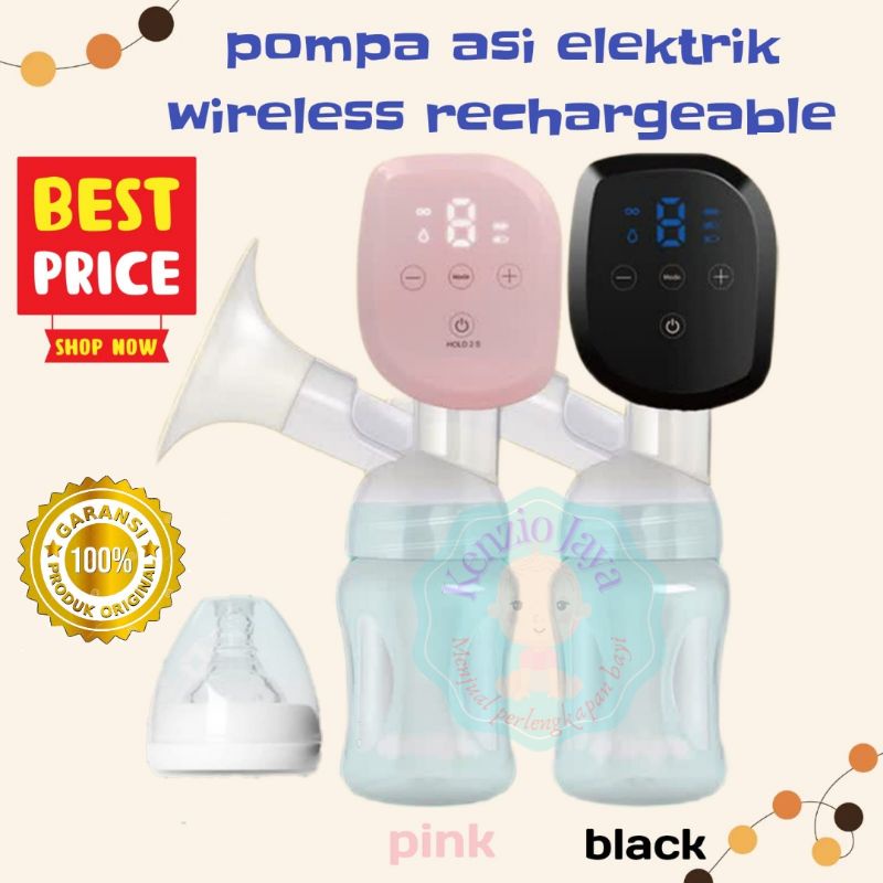 pompa asi recharger breast pump elektrik