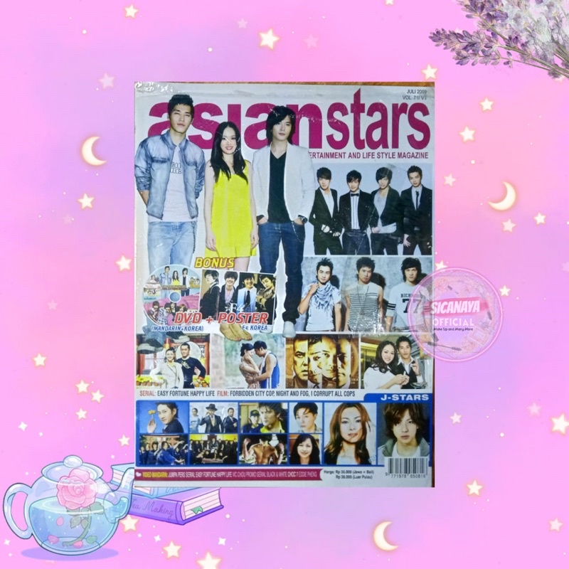 MAJALAH ASIANSTARS / KOREANSTARS VOL 71 JULI 2009 - LEE MIN HOO