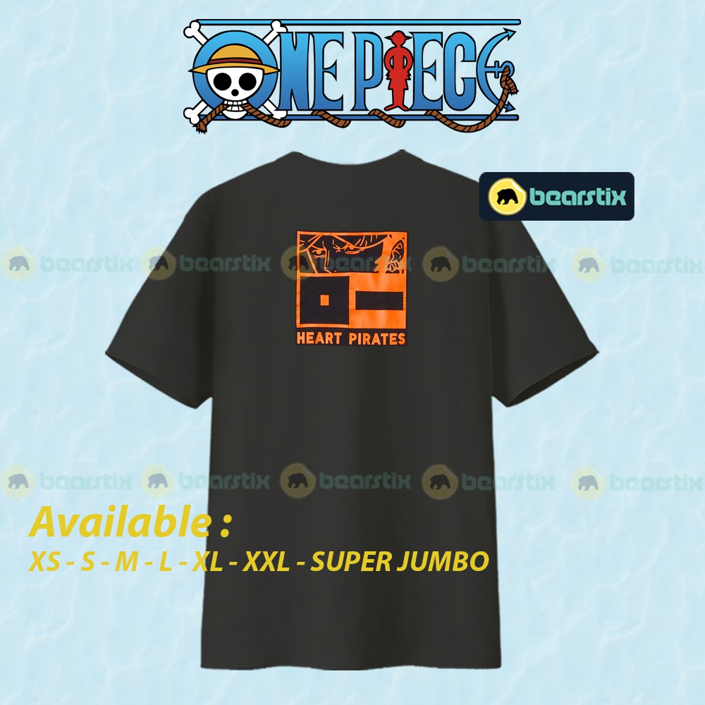 HEART PIRATES ONE PIECE UNIQLO TSHIRT ONEPIECE ONEPIECEXUNIQLO KAOS STREETWEAR DISTRO - BEARSTIX