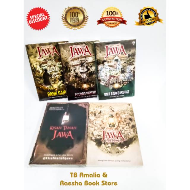 Paket Buku Kisah Tanah Jawa 5 Judul