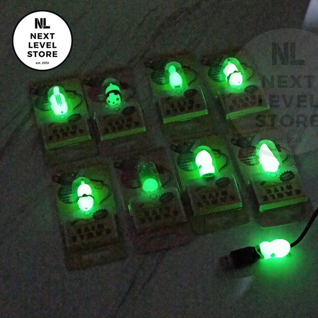 GLOW IN THE DARK Cable Bite Cute Protector Pelindung Kabel