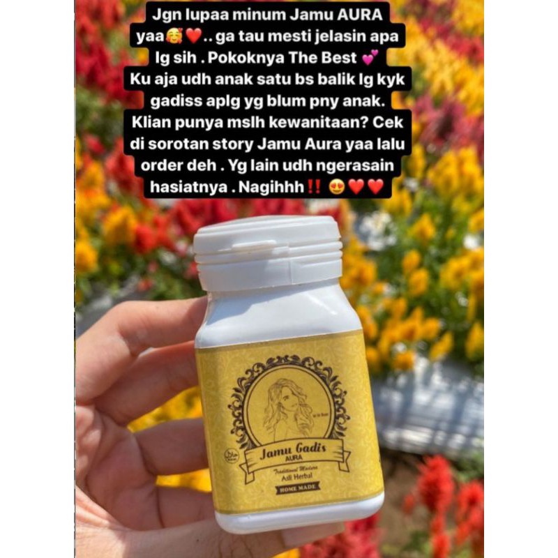 

[READY][BELI 2 DPT 1]Jamu Herbal Virgin aura/Detox Rahim