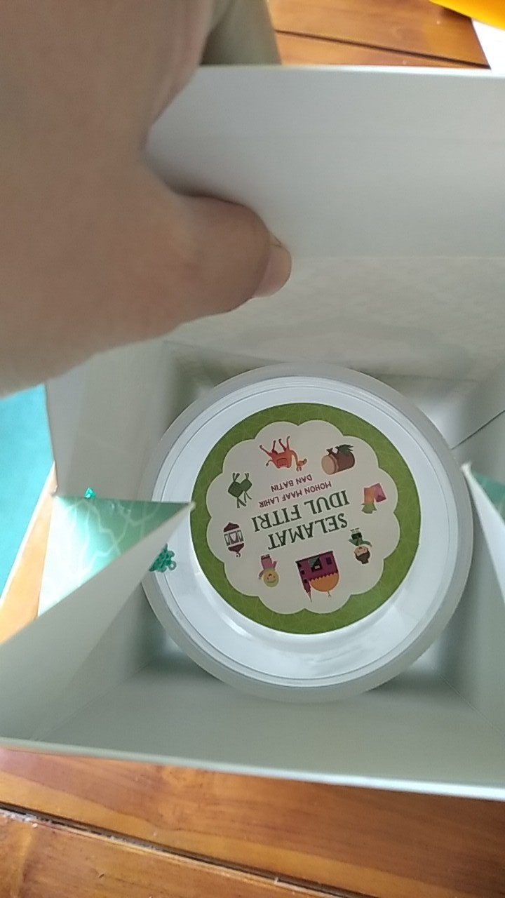 Box Jar / Bottle Lebaran P 9,5 X L 9,5 X T 26 Cm