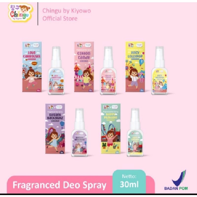 (QAYYUM - LANGSUNG KIRIM) FRAGRANCED DEO SPRAY KIYOWO | FRAGRANCED DEO SPRAY CHINGU BY KIYOWO | FRAG