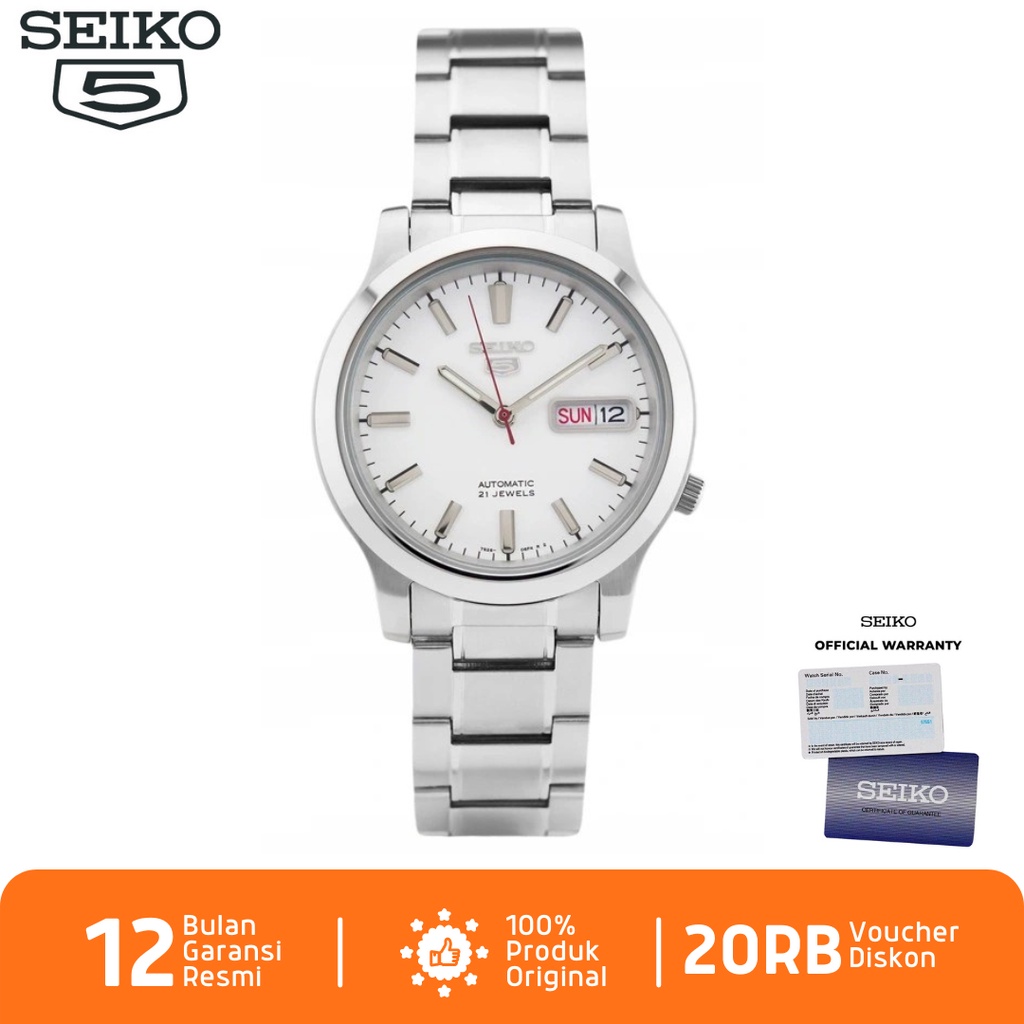 Seiko Pria SNK789 Jam Tangan Pria Seiko 5 Automatic SNK789K1 Stainless Steel Strap
