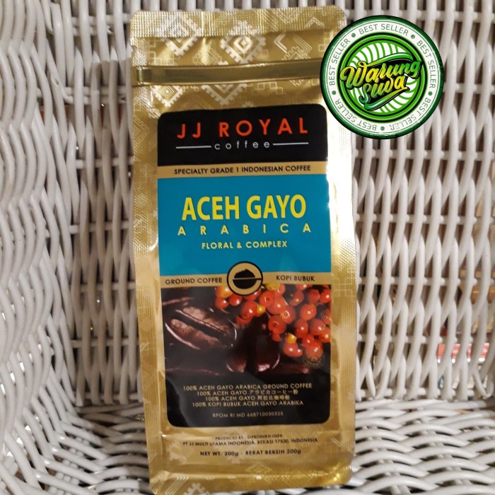

JJ ROYAL ACEH CAYO ARABICA COFFEE(Bubuk)