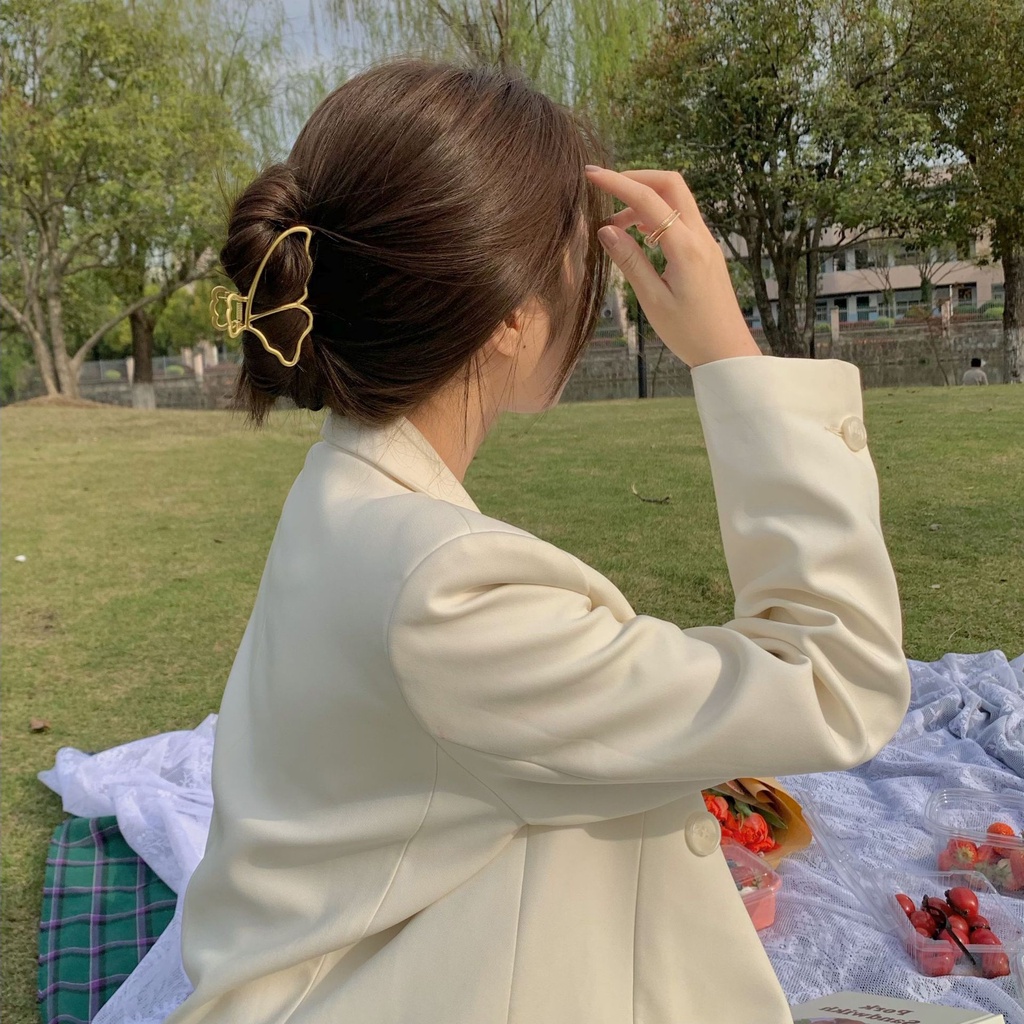 JEPIT RAMBUT KUPU KUPU EMAS JEPITAN KOREA METAL GOLD HAIRCLIP JEDAI UNIK KOREAN HAIR ACCESSORIES PIN RAMBUT AKSESORIS BUTTERFLY FRAME
