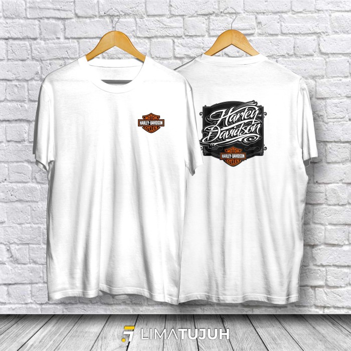 Kaos Harley Davidson HOG Db Premium Baju Distro Bahan Premium (TSF)