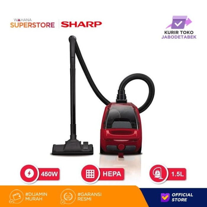 Sharp Vacuum Cleaner - EC-NS18-RD