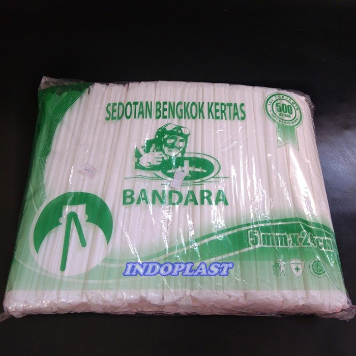 Sedotan Plastik/Sedotan Minuman/Sedotan Kertas Bandara Putih