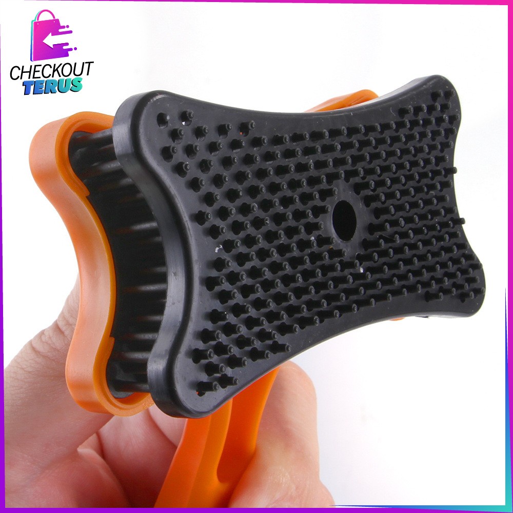 CT C574 Sisir Grooming Tombol Otomatis Sisir Untuk Kucing Anjing Sikat Hewan Peliharaan Pet Brush Sisir Bulu Hewan Alat Pembersih Bulu Kucing