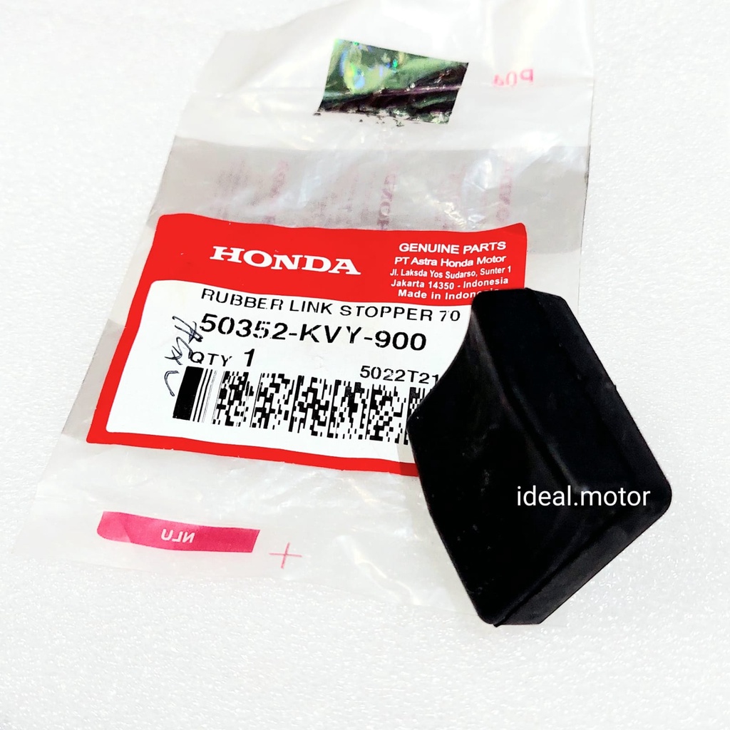 Karet Ganjal Bantalan Mesin Rubber Link Stopper Beat karbu, Scoopy Karbu original AHM 50352 KVY 900