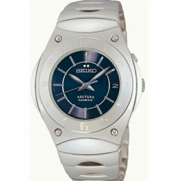 Jam Tangan Pria Seiko Kinetic Ska107 P1 Seiko Actura Ska107P1 Blacknana_