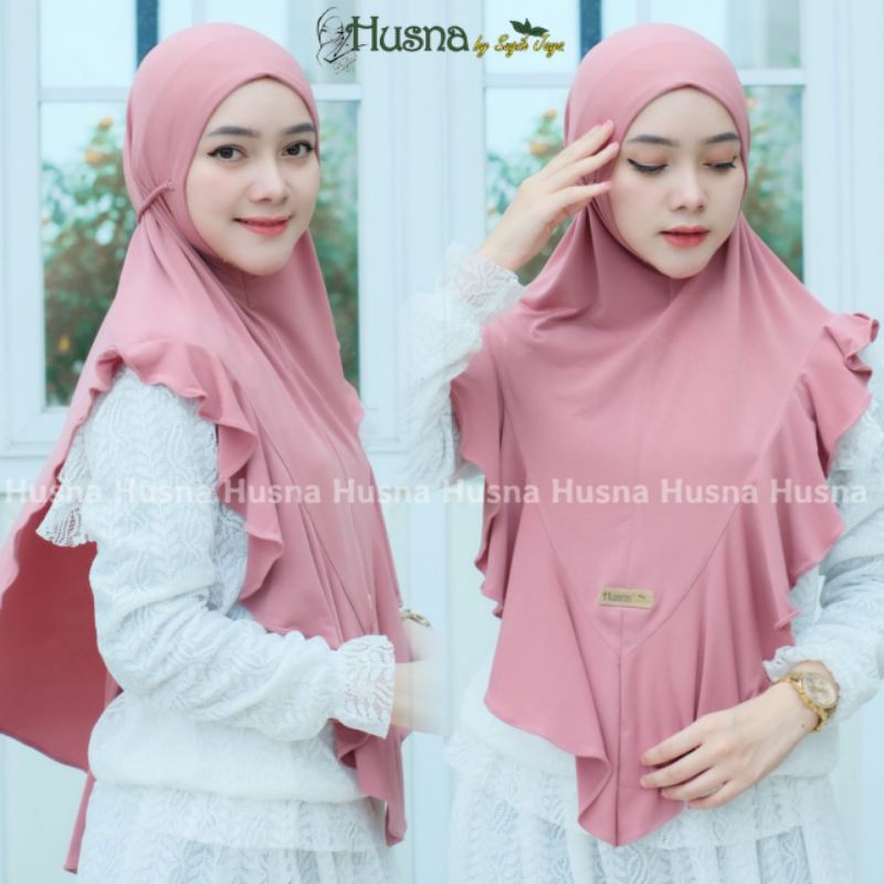 Bergo Ropel Jersey Premium Zara Original Husna