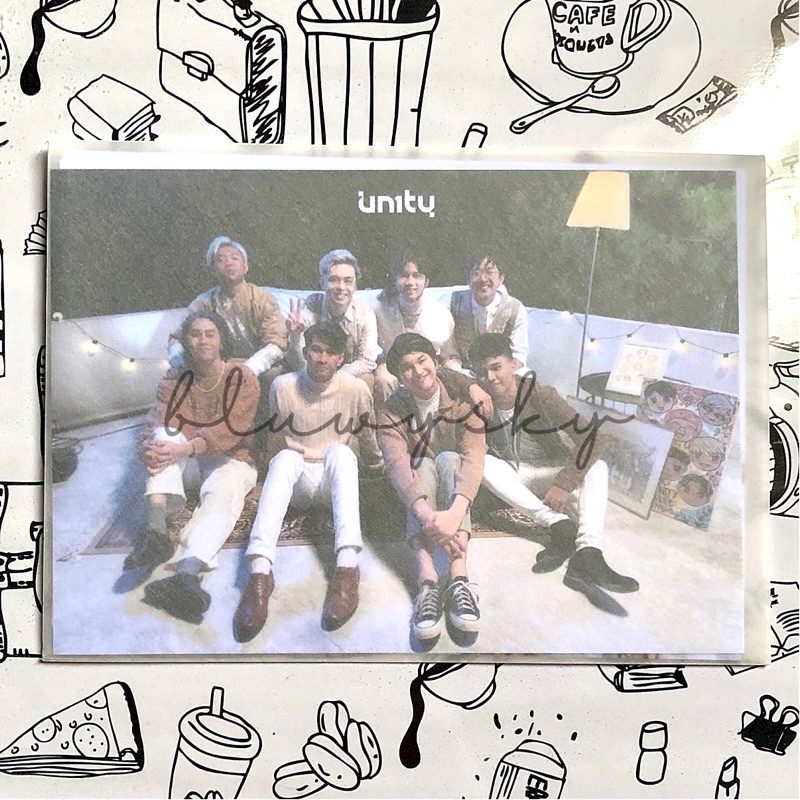 Official UN1TY Restu Waktu Postcard