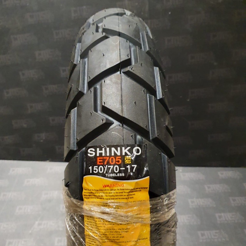 Ban Luar Shinko E705 150 70 17 Trail Master Tubeless