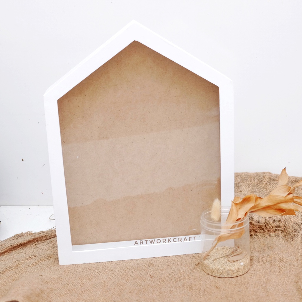 Frame Mahar Rumah / Mahar Pernikahan Bingkai Rumah Home Series 25 x 35 cm