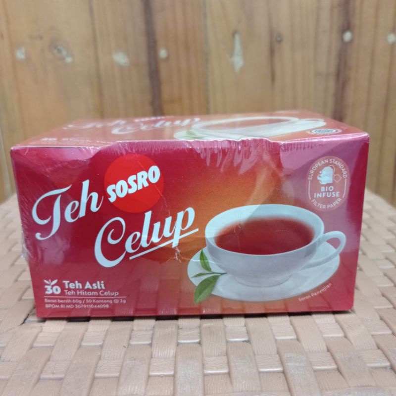 

Teh Celup Sosro isi 30pcs