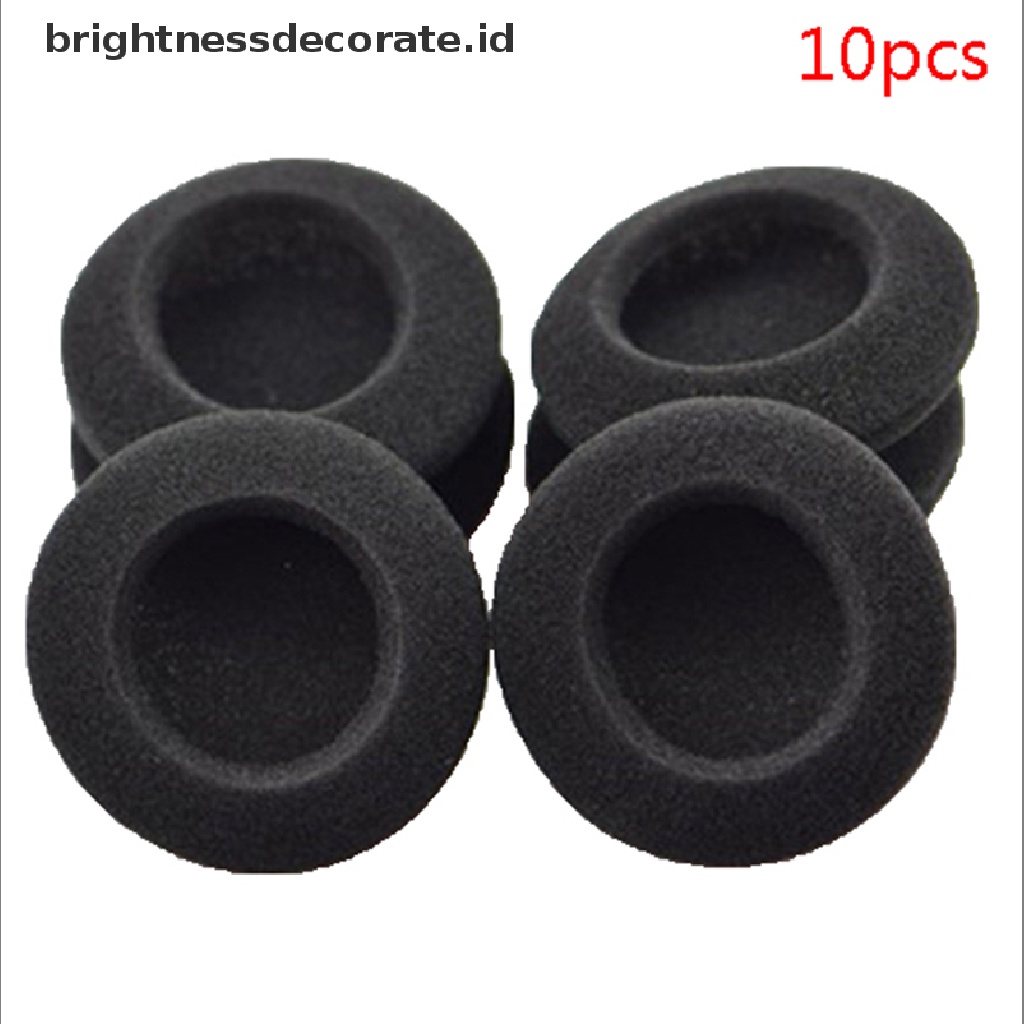 (Birth) 10pcs Busa Bantalan Telinga Pengganti Ukuran 5cm Untuk Headphone Pc131 Px100 (Id)