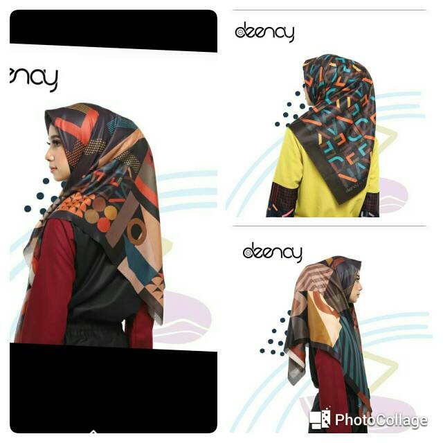 DEENAY SCARF PREMIUM HIJAB SEGI Empat ORI