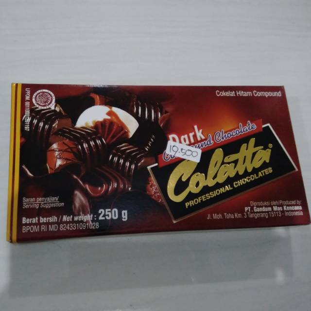 

Coklat Batang Collata 250gr