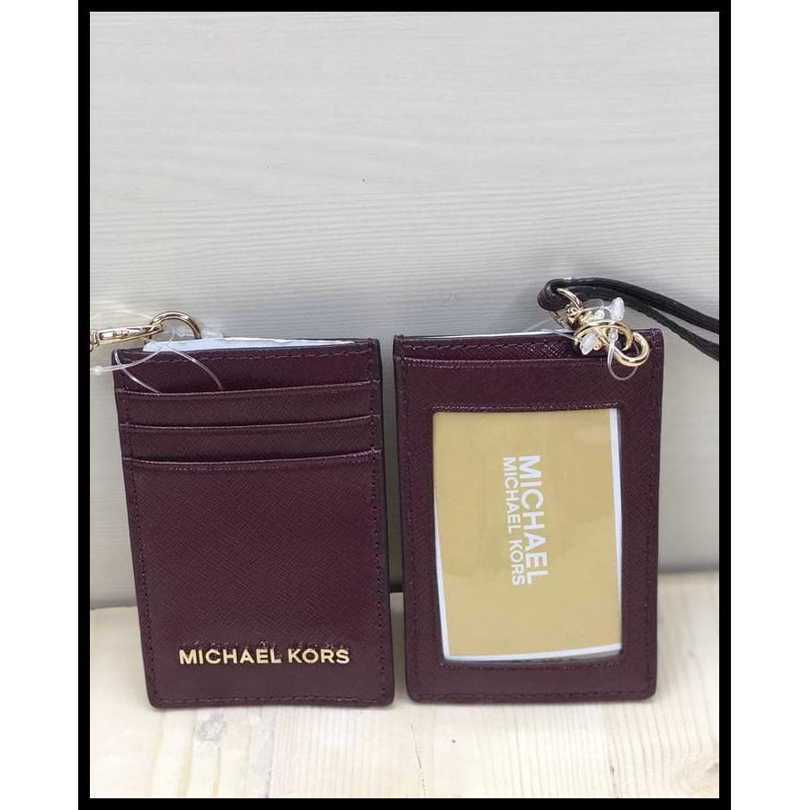 

Dompet Id Card Michael Kors Original - Mk Lanyard// Kode Produksi : K1891