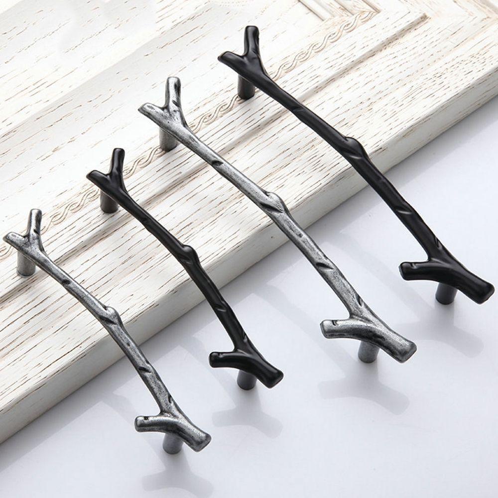 NICKOLAS1 Tarikan Pintu Ranting Fashion Hardware Furniture Pintu Laci Lemari Handle Lemari