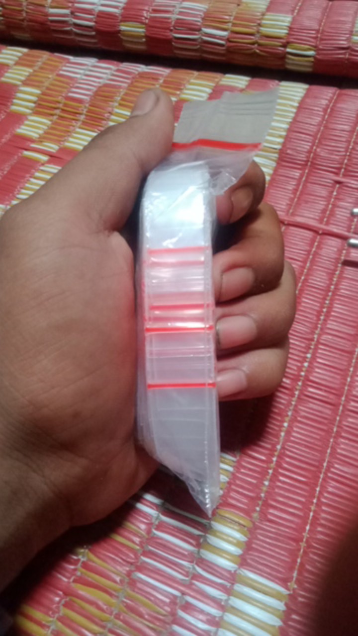 Plastik Klip Kecil 1,8 X 3,5 1pack Isi 100lembar Min Harus Beli 20 Pack