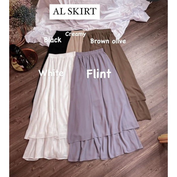 SKRIT SABILA / ROK PANJANG / ROK LAYER 2/JUMBO