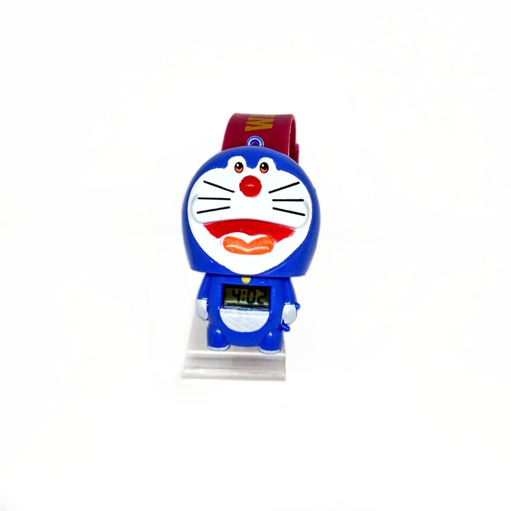 Limited! JAM TANGAN ANAK PENCET KARAKTER DORAEMON DIGITAL LEPAS PASANG MURAH