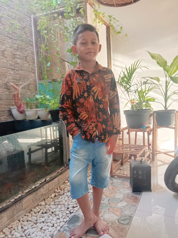 (bisa Cod) Kemeja Batik Anak Cowok//baju Batik Anak Cowok//batik Anak Laki Laki// Kemeja Anak Modern