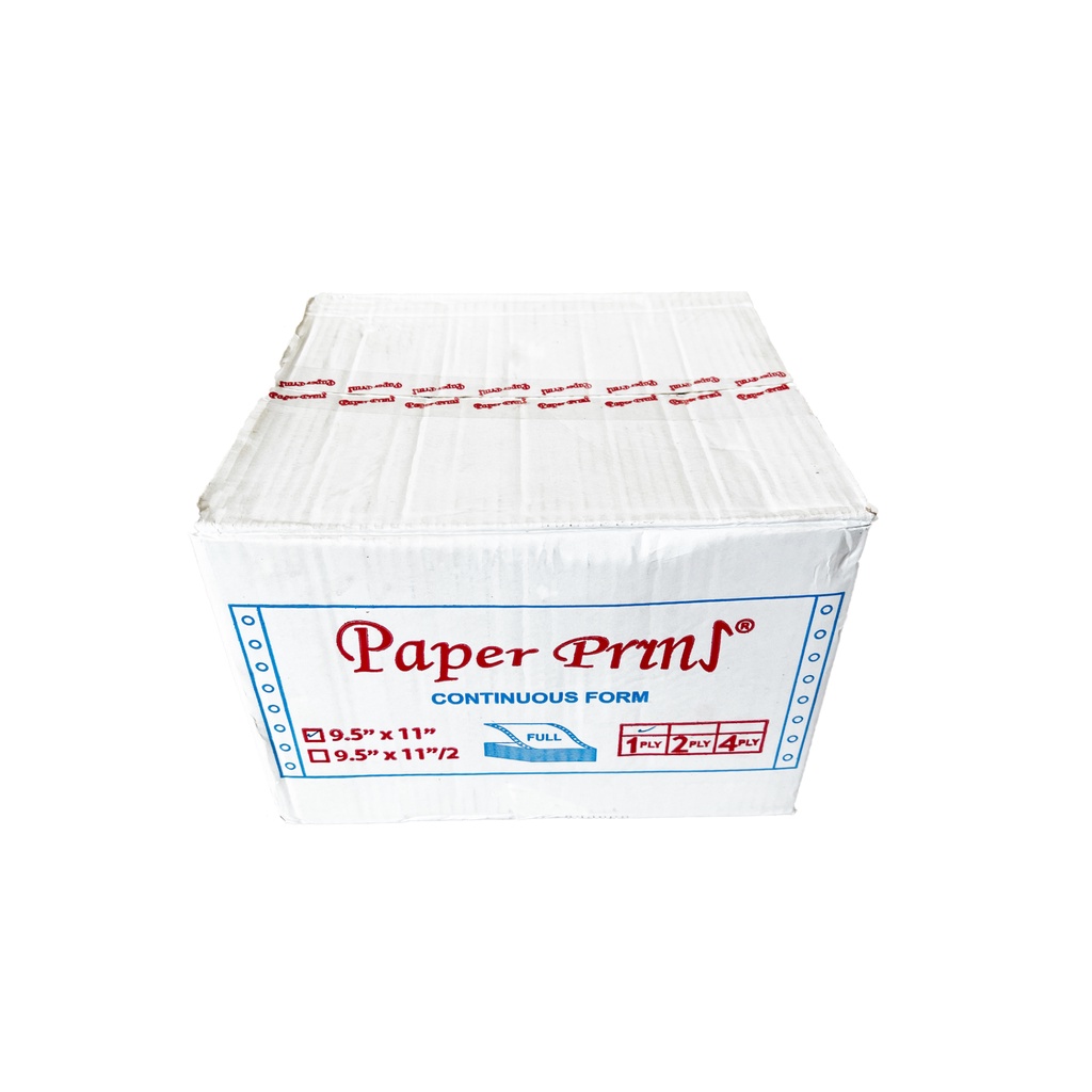 

PAPERPRYNS CONTINUOUS FORM 9,5 X 11 (ISI FULL) 1PLY - P