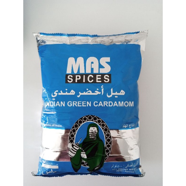 

Kapulaga hijau 500gr indian green cardamom mas spices