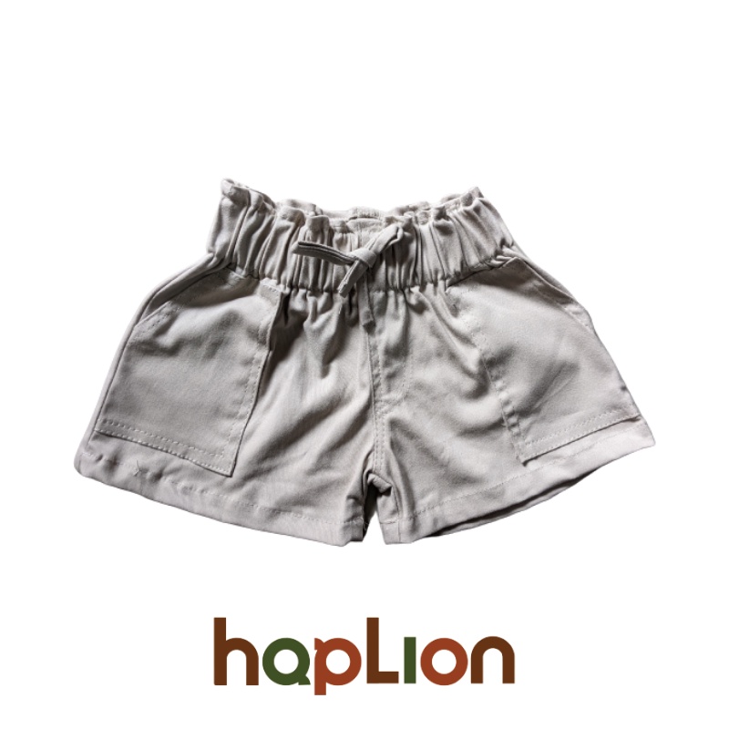 Hot Pants Viona Katun Chinos Anak Perempuan Saku Celana Pendek 1-6 Tahun Premium | Haplion Kidswear