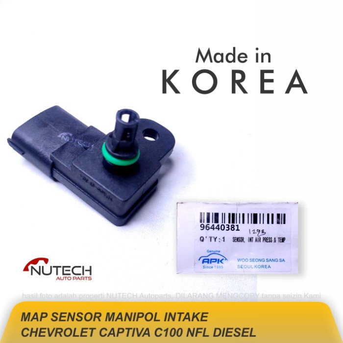 MAP SENSOR MANIPOL INTAKE CHEVROLET CAPTIVA C100 NFL DIESEL OEM