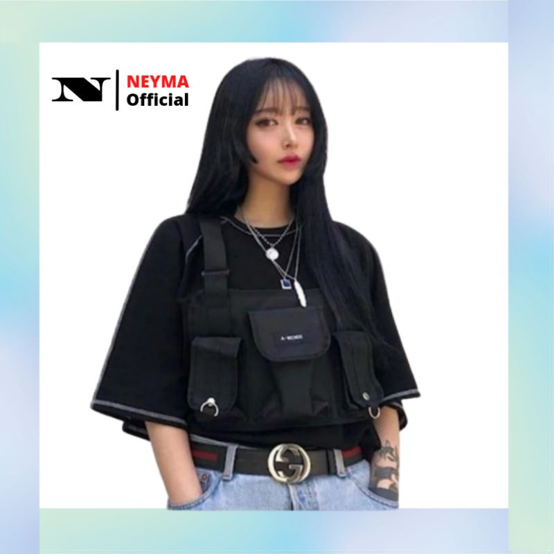 NEYMA Official - Chest Bag Tas Rompi Depan Dada Pria Wanita Keren Murah